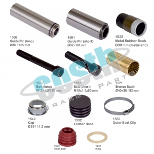 Caliper Guides & Seals Repair Kit 50-1252