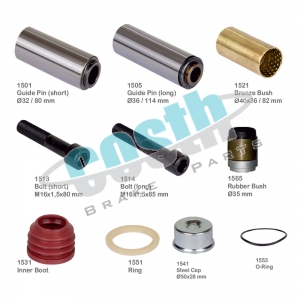 Caliper Guides & Seals Repair Kit 50-1254