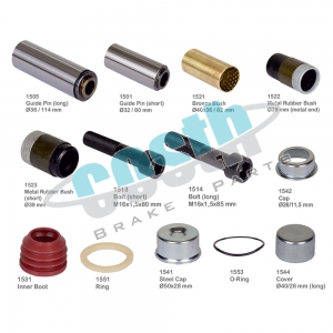 Caliper Guides & Seals Repair Kit 50-1301