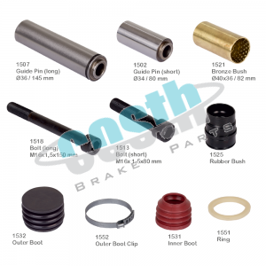 Caliper Guides & Seals Repair Kit 50-1310