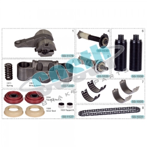 CALIPER MECHANISM REPAIR KIT CST 1017